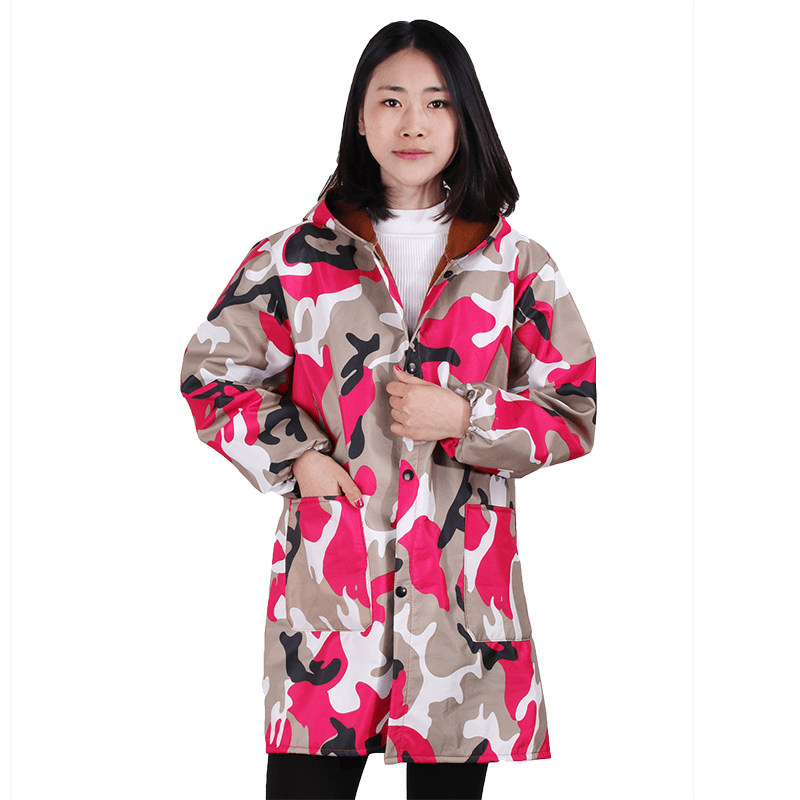 罩衣女围裙大人男长袖家用时尚厨房防水加绒防油外套冬加厚工作服,淘宝优惠券,粉丝福利购,淘宝优惠卷