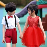 Детский костюм для раннего возраста, комбинезон для мальчиков, штаны, наряд маленькой принцессы, юбка