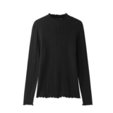 Демисезонный трикотажный эластичный свитер, приятный телу лонгслив, облегающий крой, высокий воротник