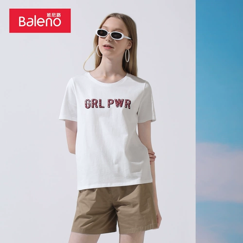 Летняя хлопковая базовая футболка для отдыха, короткий рукав, свободный крой