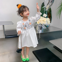 Girls dress Childrens dress Children long sleeves Dress Princess Dress Princess Dress Autumn Clothing New Spring And Autumn Children Dress Foreign Air Dresses