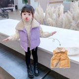 Осенний пуховик, детский утепленный жилет, детская демисезонная куртка, в западном стиле