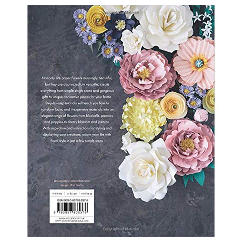 【现货】 The Paper Florist纸花师:创造并展示令人惊叹的纸花英文原版手工制作英文原版图书籍进口正版-图0