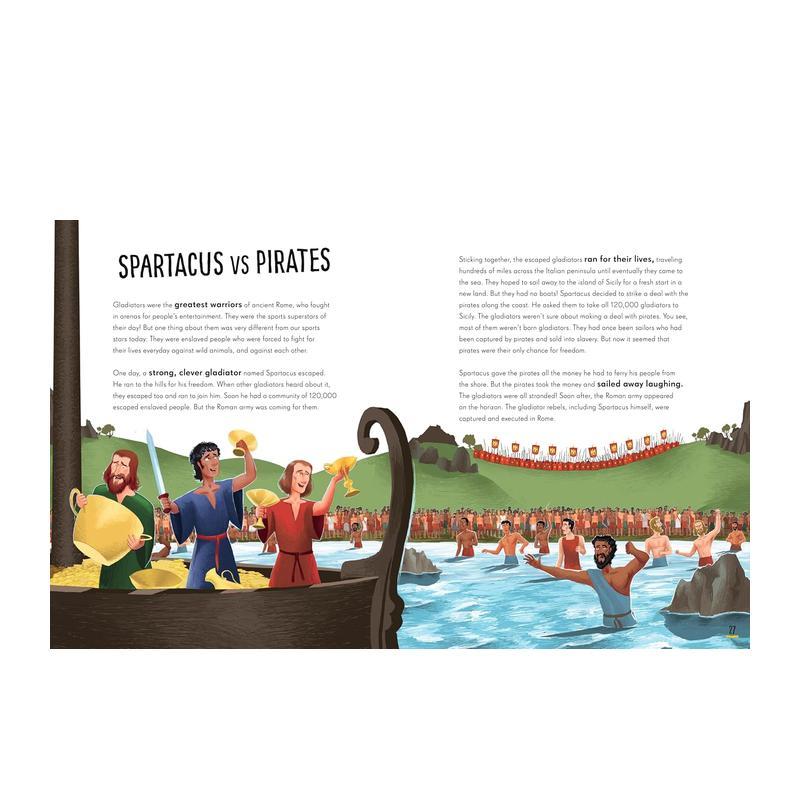 【预售】海盗故事集:七海之上的冒险 Tales of Pirates: Adventures on the Seven Seas 英文进口原版儿童故事图书籍外文正版Kat - 图0