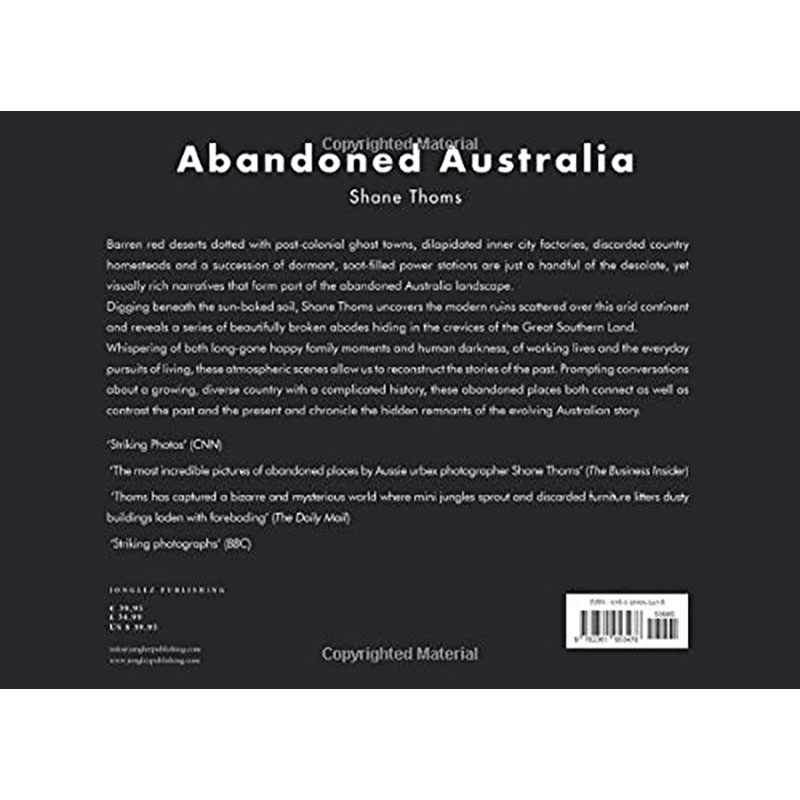 【预售】【翰德原版】Abandoned Australia，废土：澳大利亚 英文原版图书籍进口正版 Shane Thoms 摄影-人文景观 - 图3