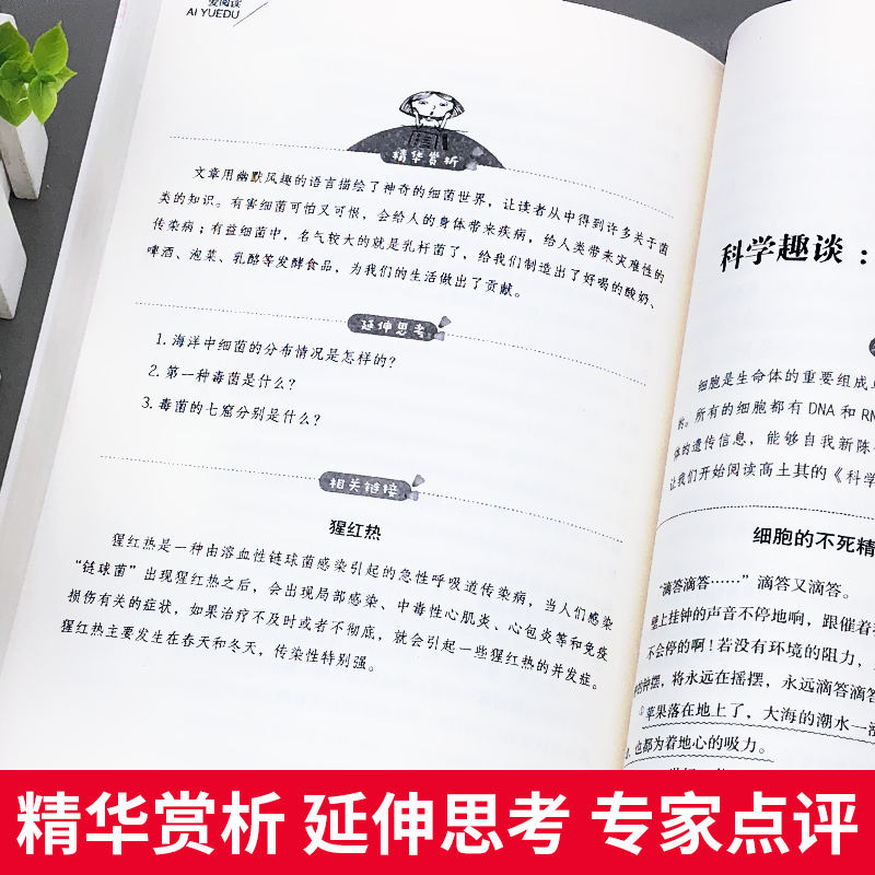 细菌世界历险记正版高士其科普童话故事书小学生课外阅读书籍快乐读书吧三四五六年级课外书 青少年儿童文学读物科学启蒙畅销书 - 图2