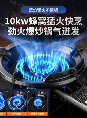 志高燃气灶节能液化气