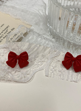甜美酒红色爱心烤漆可爱