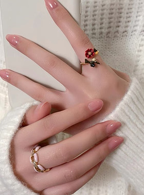 日韩个性食指戒指网红爆款女小众设计高级感爱心小鸟花朵指环配饰