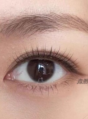 兔奶奶假睫毛fk80一片式淡颜超短