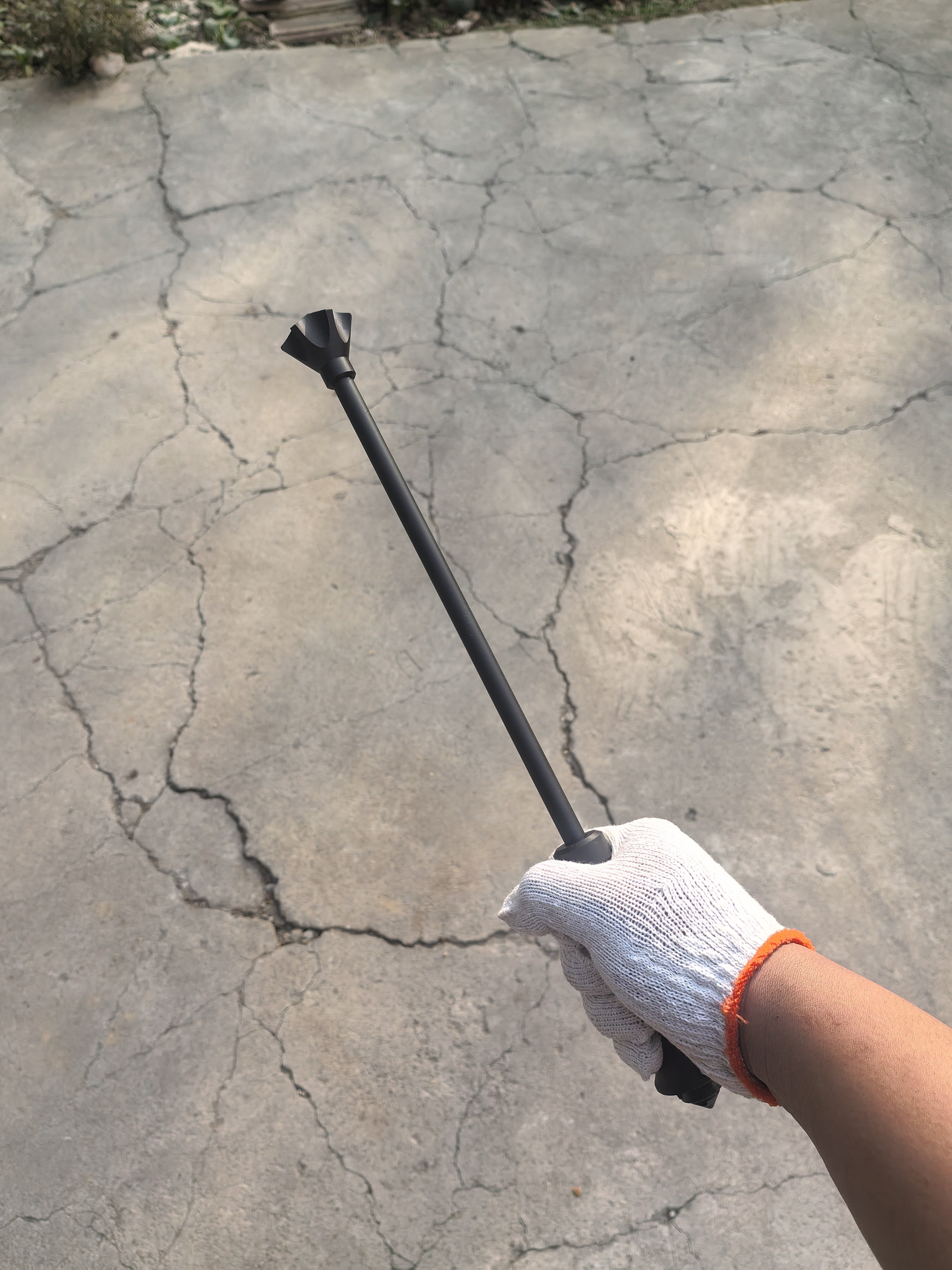 战壕锤2025 骨朵 袖锤 尾部可做破窗锤 磨砂黑化,淘宝优惠券,粉丝福利购,淘宝优惠卷