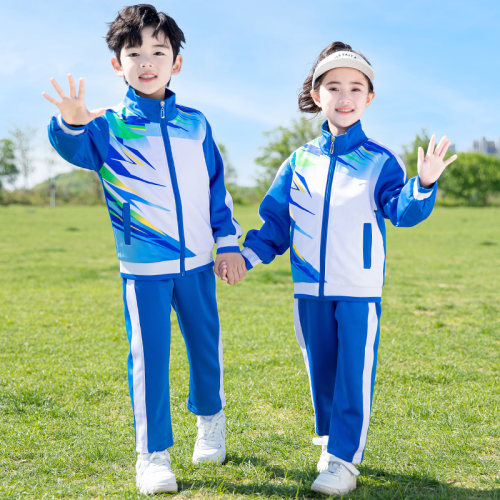 2025中小学生运动校服英伦幼儿园班服春秋款男童女童儿童长袖套装 - 图2