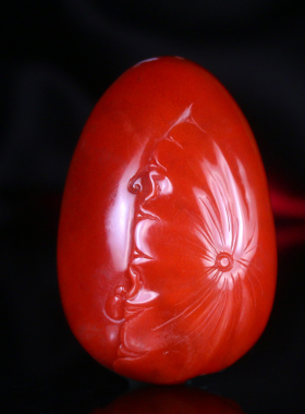 梅林达男女南红玛瑙莲花吊坠