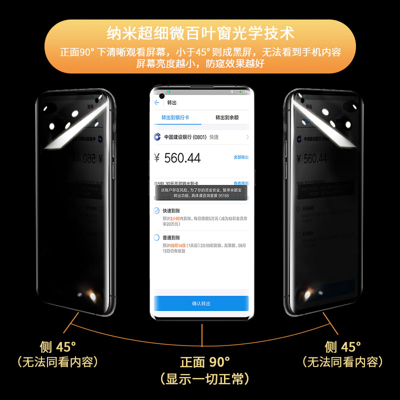 创霸旗舰店oppofindx钢化膜oppofindx2防窥膜findx2pro全屏曲面防偷窥屏oppo原装find x水凝手机膜x2全包fx保护贴软膜uv1