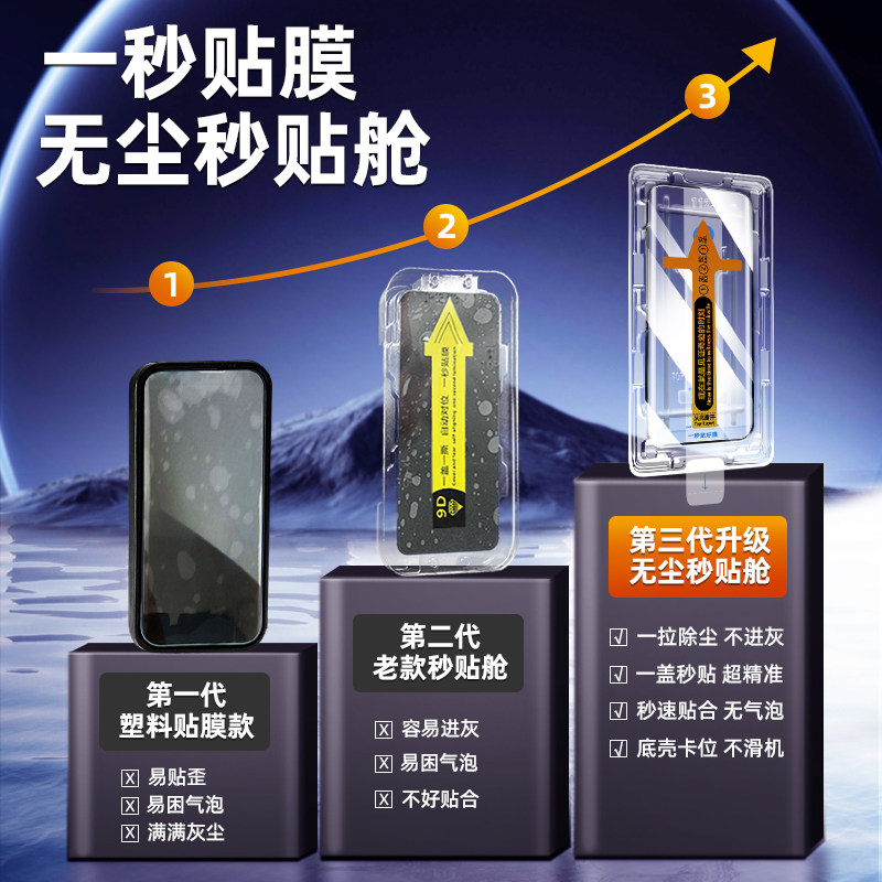 无尘舱创霸适用vivoiqoo12pro钢化膜iqoo11por手机膜10iq9/8全胶vivo水凝防窥iqoo保护贴膜新款iq00全屏ipoo