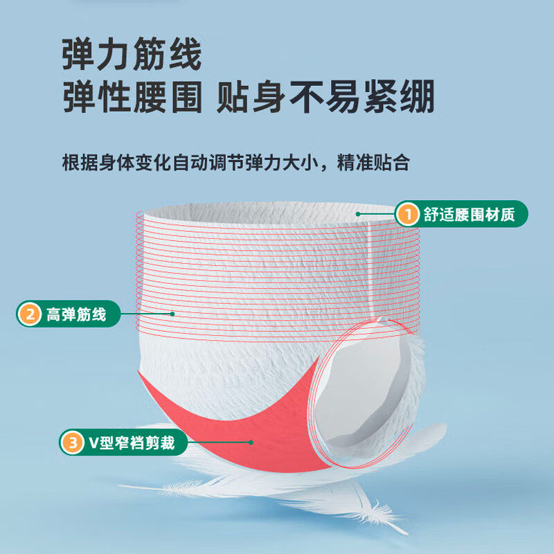 安可新成人纸尿裤老年人产妇男女士专用粘