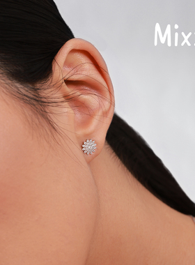 Mixx靡诗璀璨星S925银星芒戒指指环通勤百搭高级感