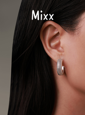 Mixx靡诗2026新品檐下晒秋织秋耳圈925银针