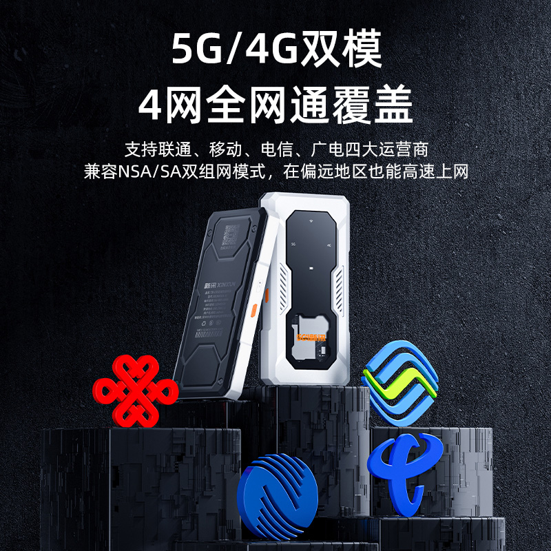 免拉宽带】新讯5G随身wifi2024新款移动无线wifi6路由器网络全网通无线网卡便携式免插卡高速纯流量上网卡 - 图2