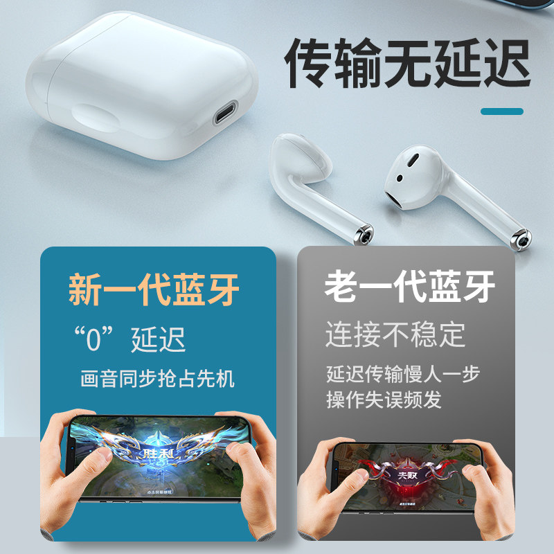 12华为iphone11小米vivo运动型oppo 能适蓝牙耳机