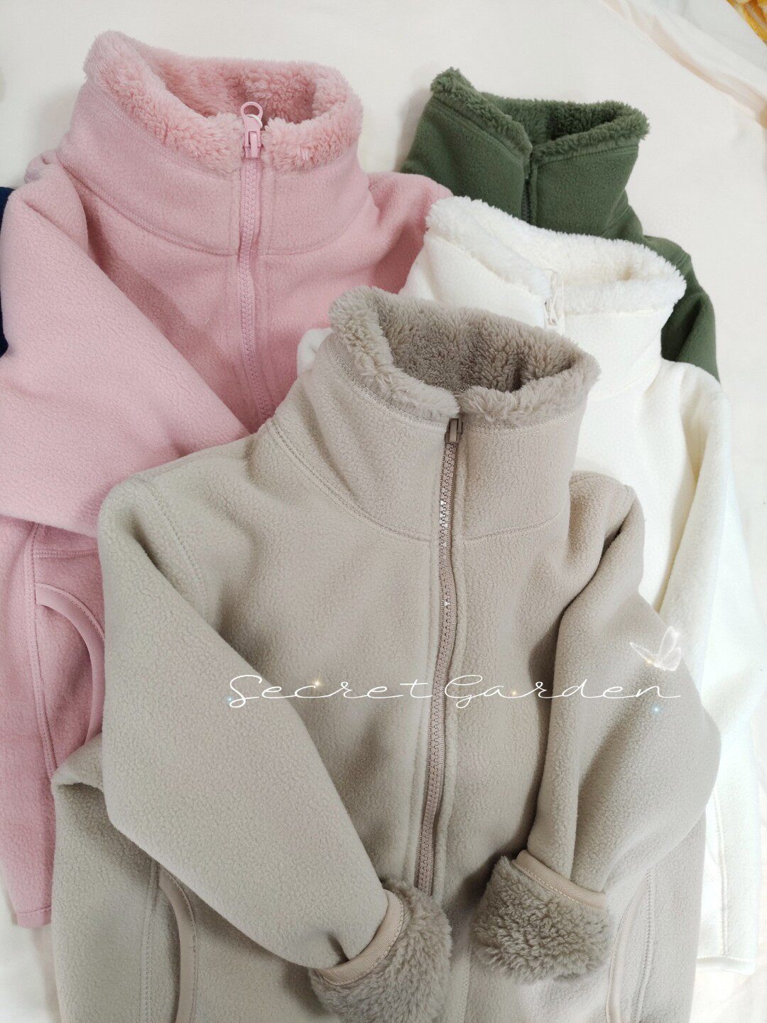 升级版儿童秋冬加绒校服神器男女童双面绒加厚亲子装中大童外套潮,淘宝优惠券,粉丝福利购,淘宝优惠卷