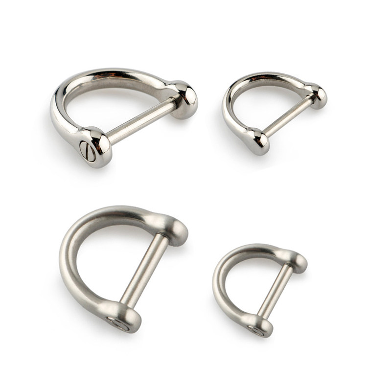 钛合金304不锈钢马蹄扣车用钥匙扣壳包配件链圈挂件马镫扣防掉色,淘宝优惠券,粉丝福利购,淘宝优惠卷