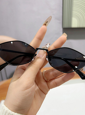 墨镜女夏防紫外线太阳眼镜男士开车2024潮流新款时尚圆脸网红眼睛