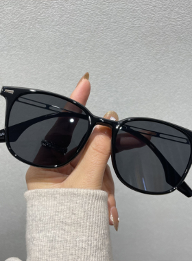 黑框眼镜gm开车太阳镜复古女