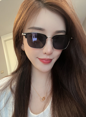 高级感墨镜gm防紫外线女