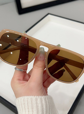 【亏本清仓】墨镜女潮高级感太阳镜夏海边防紫外线街拍复古眼镜