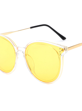 开车太阳眼镜gm防紫外线复古