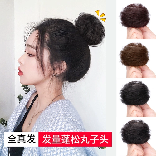 Милый парик изготовленный из настоящих волос, заколка для волос, придает объем