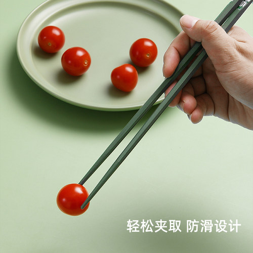 筷子家用高档日式快子防滑一人一筷家庭分餐网红筷套装 - 图3