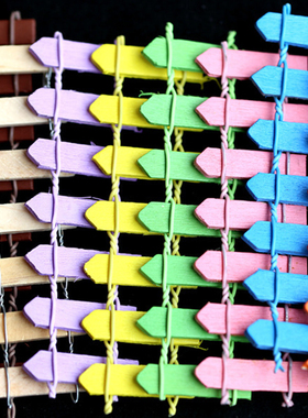 创意DIY微景观木质材质+铁丝栅栏