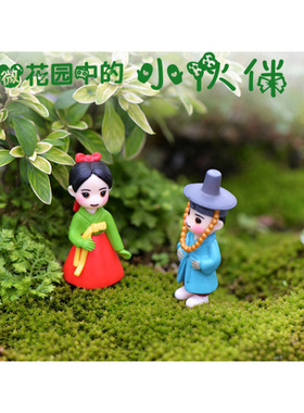 仿真人物PVC玩偶烘焙蛋糕装饰品