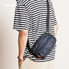 Classic horizontal square small square bag high-density nylon ultra-light water-resistant and gender-free casual mobile phone small backpack