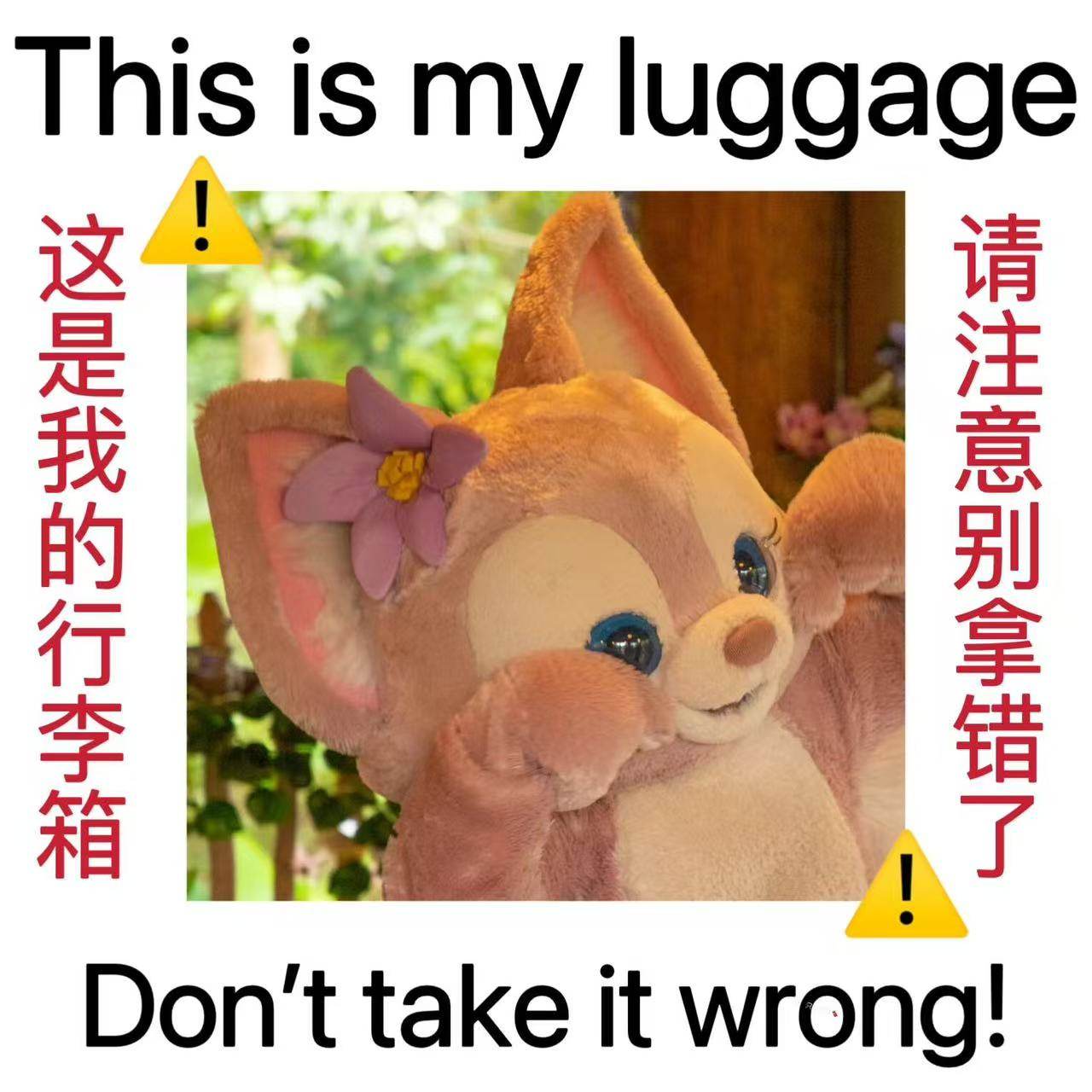 留学行李箱防拿错贴纸防水不留胶大号显眼包旅行箱防丢标识牌贴纸,淘宝优惠券,粉丝福利购,淘宝优惠卷