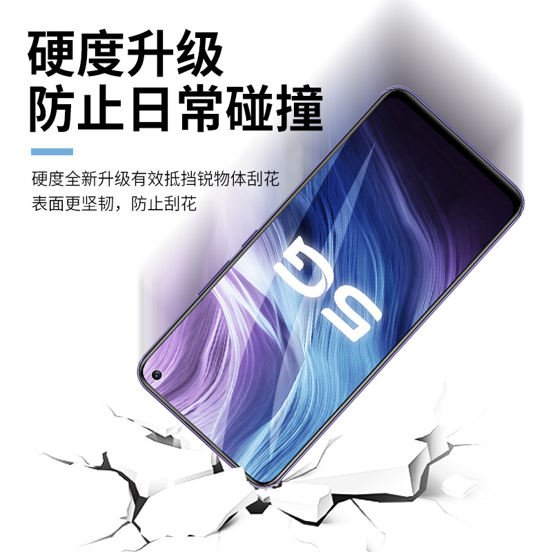 vivoZ6钢化膜z6手机膜z6vivo全屏vovoz高清防摔viv0保护膜viviz蓝光vⅰvoz步步高voviz新款屏保z六屏幕贴膜-图1