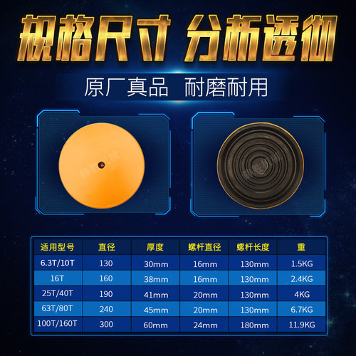 冲床减震垫防震垫机械脚垫高低可调热卖进口吸震橡胶缓冲垫减震器 - 图0