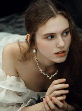 Timelesschic巴洛克珍珠项链