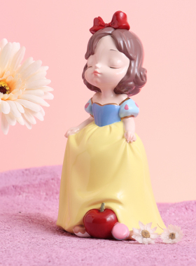 蓝色蜗牛家居摆件艺术家原创