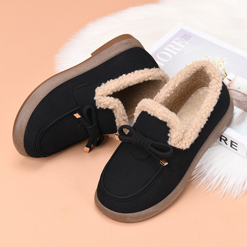 冬季加绒加厚老北京布鞋女棉鞋一脚蹬工作鞋保暖防滑中老年妈妈鞋,淘宝优惠券,粉丝福利购,淘宝优惠卷