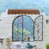 Customized American wooden garden eaves decorative wall decorations