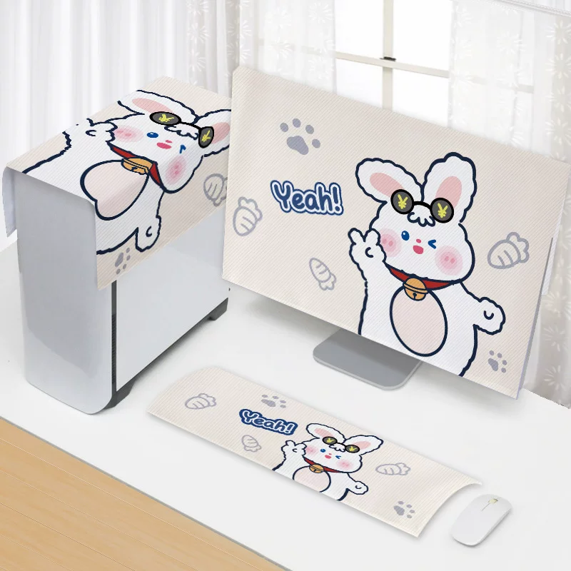 Laptop, dust cover, keyboard, waterproof cute LCD display