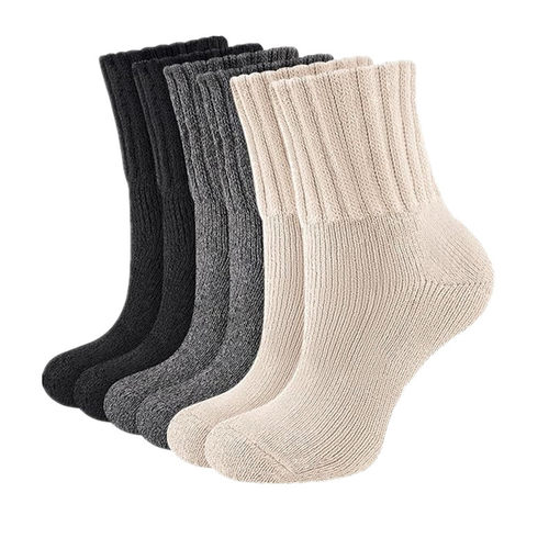 Women Thermal Sleep Sock Winter Crew Boot Socks men Christma - 图3
