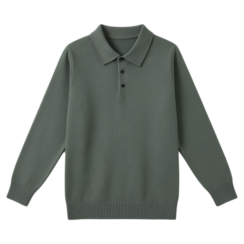 啄木鸟冬季加绒加厚男士羊毛POLO针织衫中老年爸爸装百搭保暖毛衣,淘宝优惠券,粉丝福利购,淘宝优惠卷