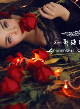 摄影道具儿童仿真手捧花
