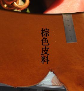 手工牛皮铃铛钱冢钥匙扣头层牛皮