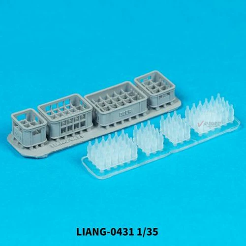 √ Аксессуары для моделей Liang 1/35 1/48 1/72 Современная резиновая рама пива сода 0431 0432