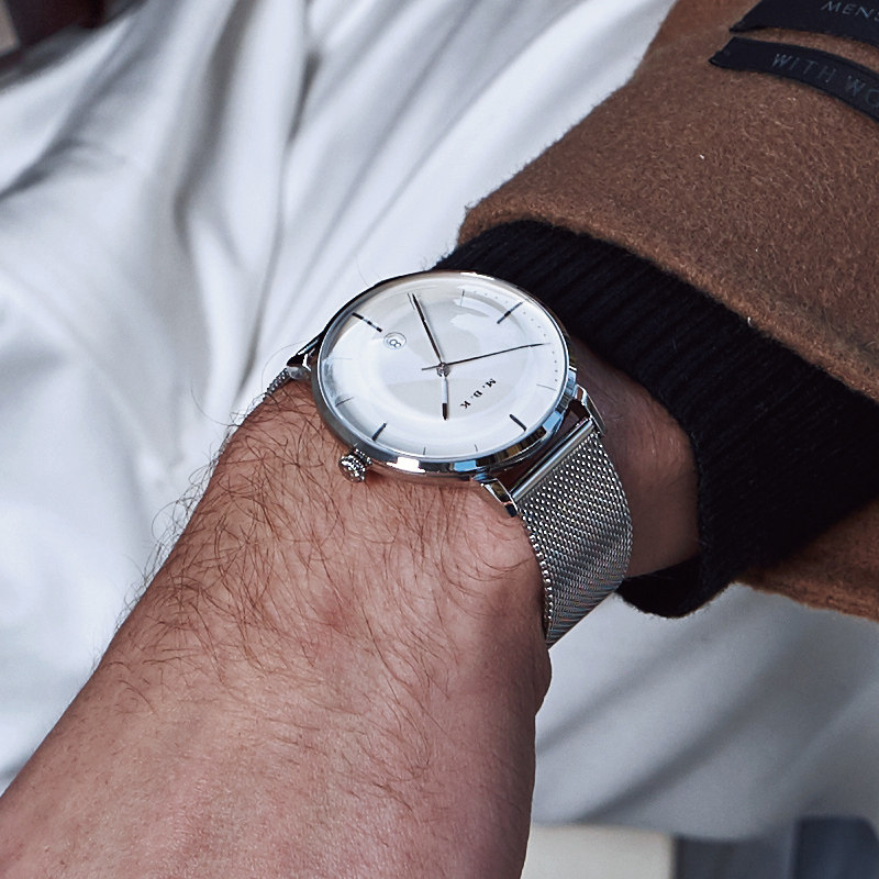 欧美进口mbk男全自动防水3d机械表 burei国产腕表